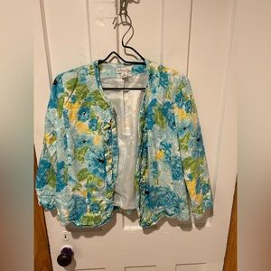 Kim petite by Kim Rogers linen blazer